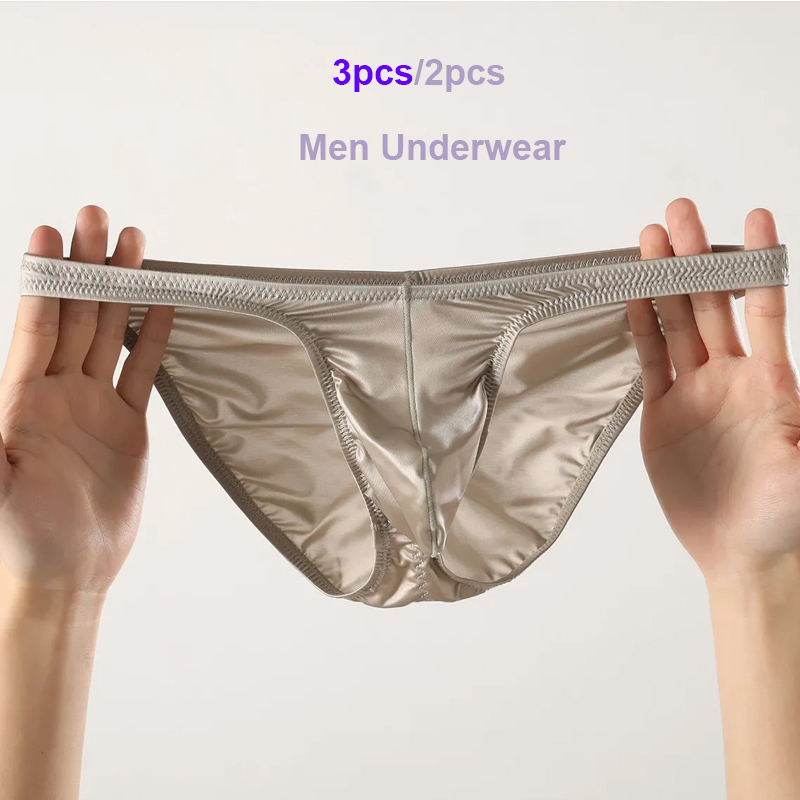 Pouch Boxer Pouch - Sexy Panties Men Underwear Shinny Satin