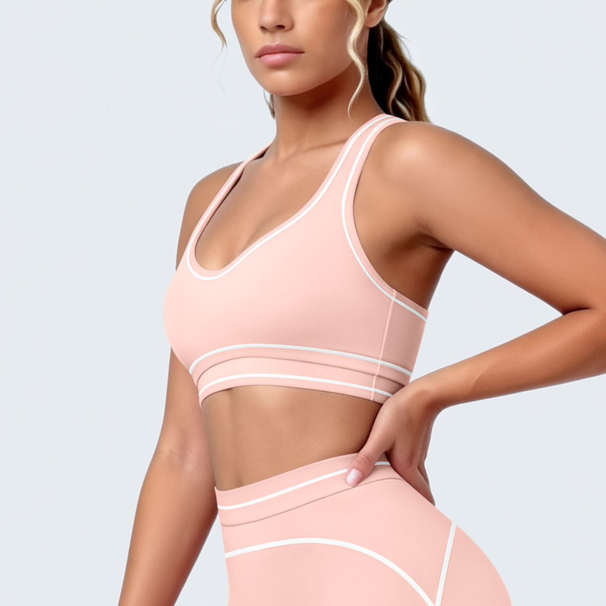 1PC Yoga Bra Sexy Backless V-s - Quick Dry Underwear recension och pris