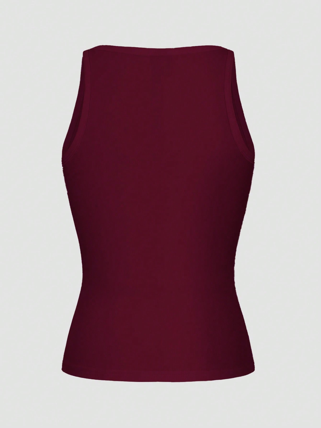Women Ribbed Knit V Neck Sleev - Tank Top Ribbed recension och pris
