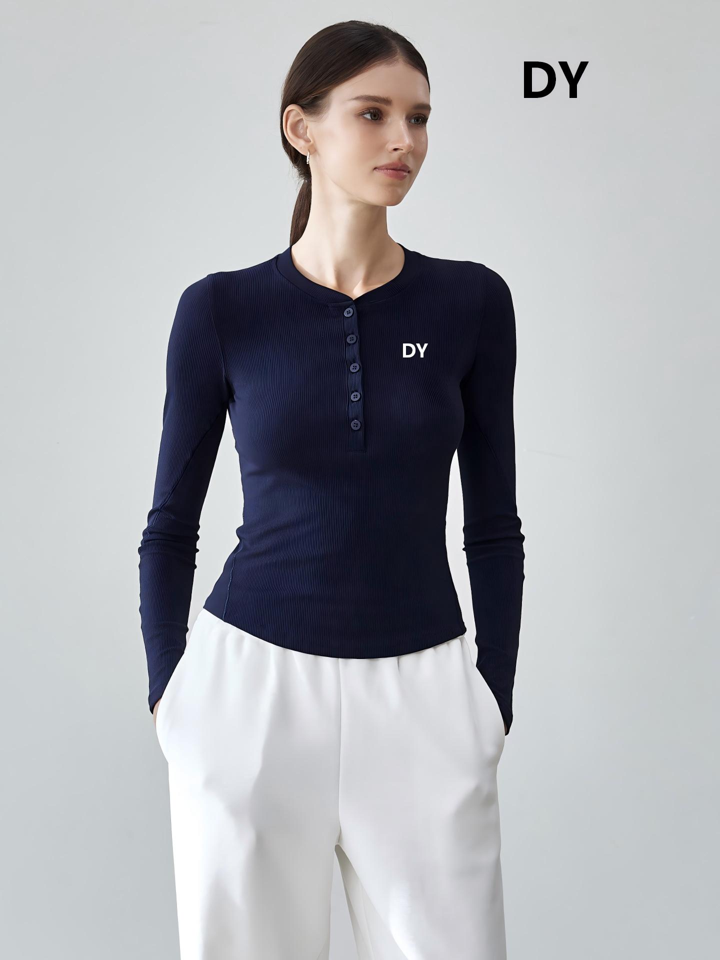2026 Lady Henry Shirt Round Ne - T Shirt Tight Fit recension och pris
