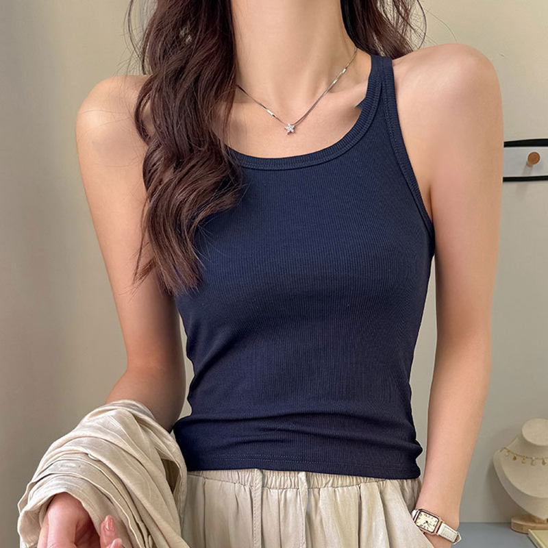 Basic Ribbed Knitted Tank Top  - Tank Top Ribbed recension och pris
