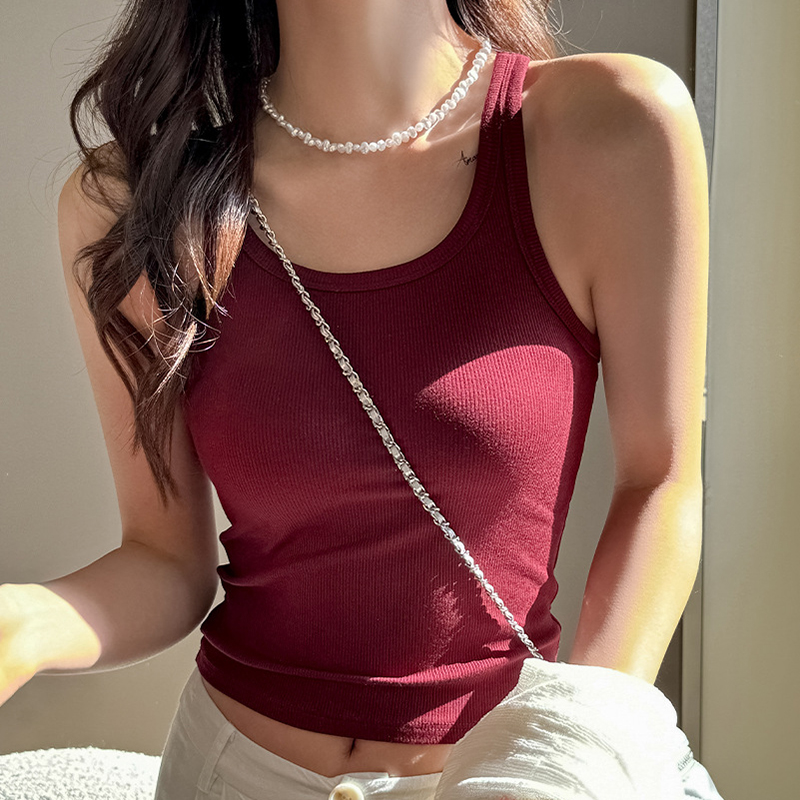 Basic Ribbed Knitted Tank Top  - Tank Top Ribbed recension och pris