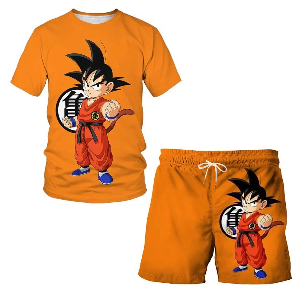 2026 Summer Dragon Ball Kid Go - T Shirt Tight Fit recension och pris
