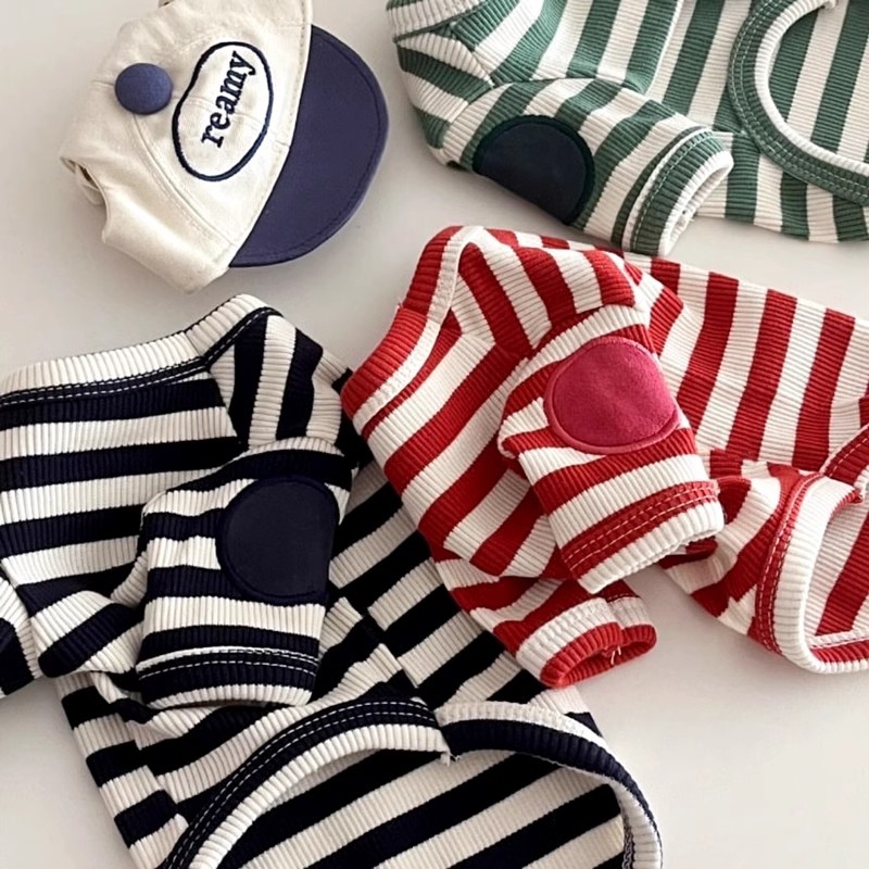 Striped Puppy Shirt Dog Summer - Sleeveless Undershirt recension och pris