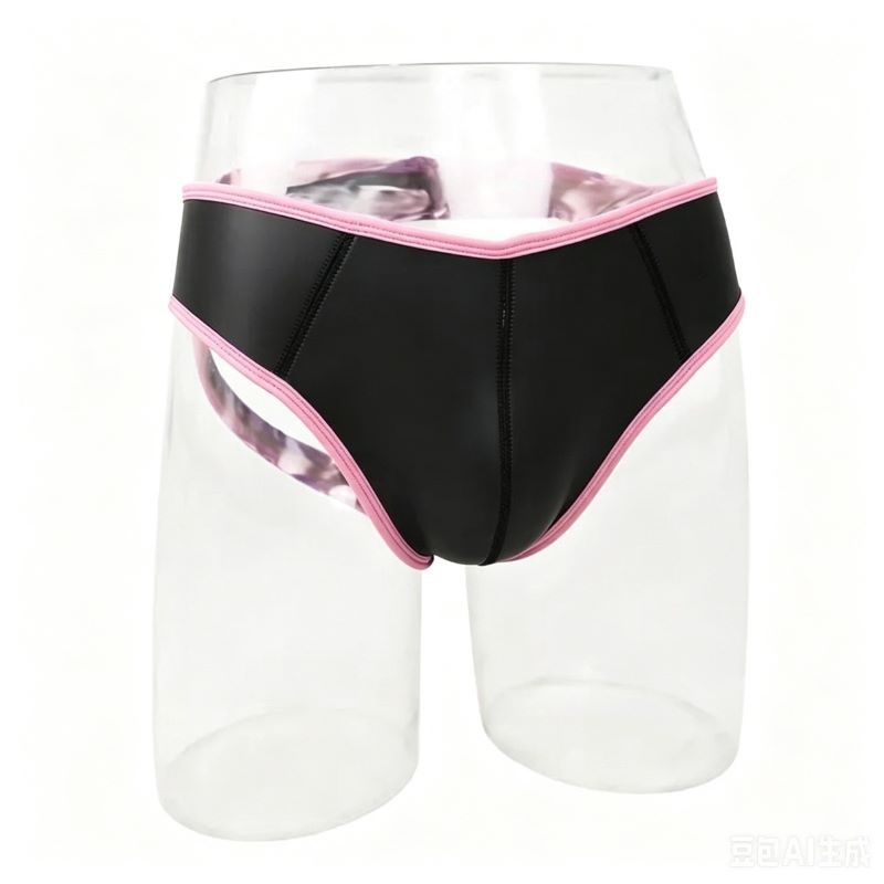 Men Sexy PU Leather Triangle B - Pouch Boxer Pouch recension och pris