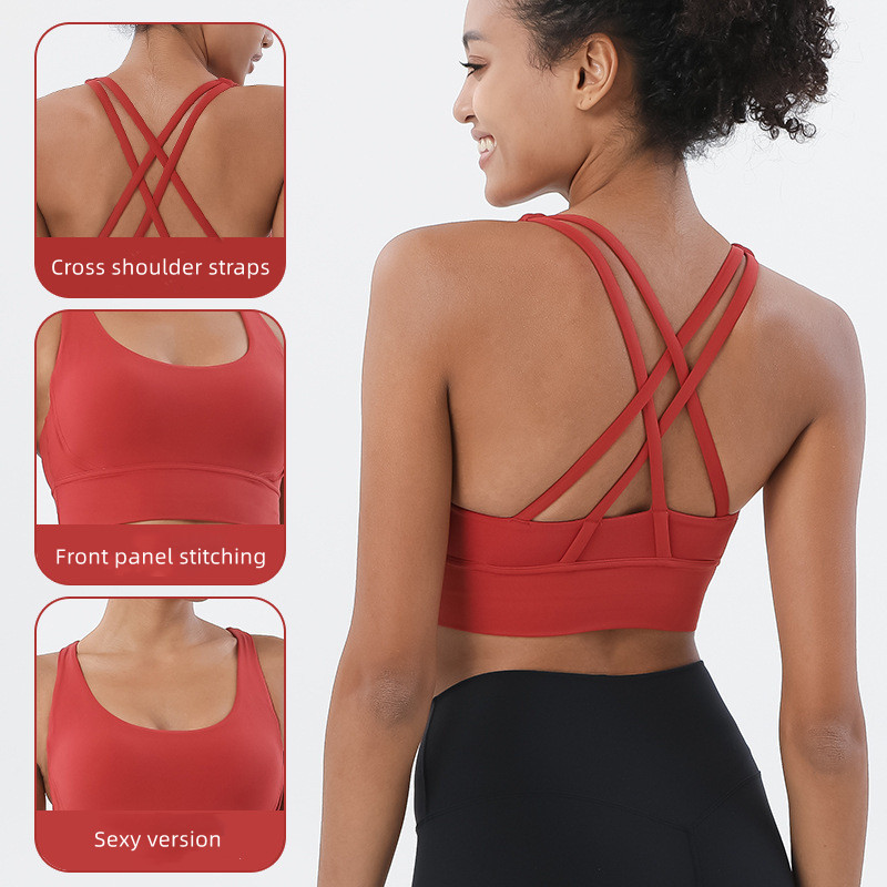 New Cross Back Nylon Yoga Top  - Quick Dry Underwear recension och pris